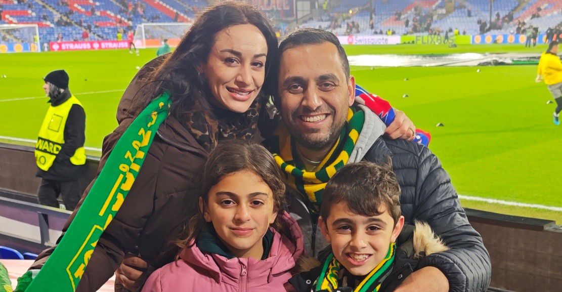 Πανηγύρισε την ισοπαλία με την Κρίσταλ Πάλας ο Ανδρέας Αποστόλου - «Περήφανοι ΑΕΚ μας, περήφανοι Λάρνακα μας»