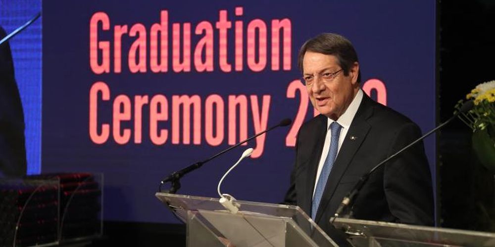 Πρόεδρος Αναστασιάδης: «Τριπλασιάστηκε ο αριθμός ξένων φοιτητών στα κυπριακά πανεπιστήμια»