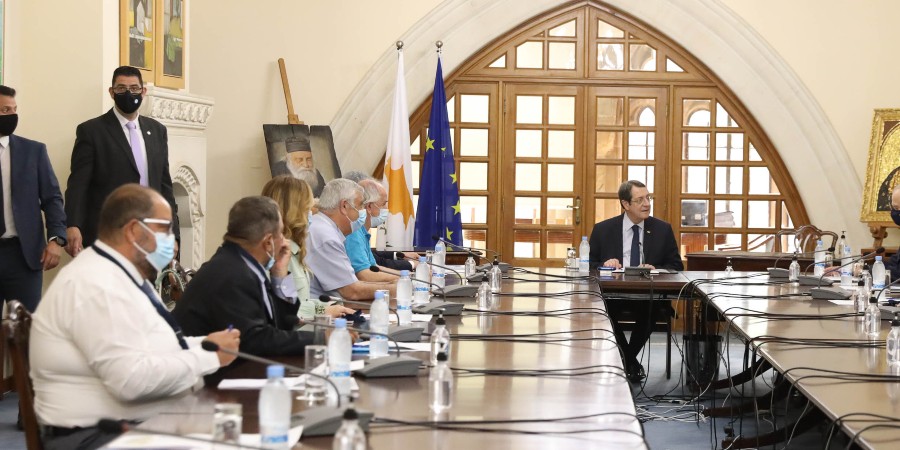  Πρόεδρος Αναστασιάδης σε Ομοσπονδία Επαναπατρισθέντων Κυπρίων - «Θα είμαστε δίπλα σας για ό,τι χρειαστεί»