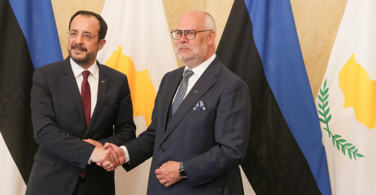 ΠτΔ: Είδε Πρόεδρο και Πρωθυπουργό Εσθονίας - «Kοινές απόψεις για τα μεγάλα σύγχρονα ζητήματα»