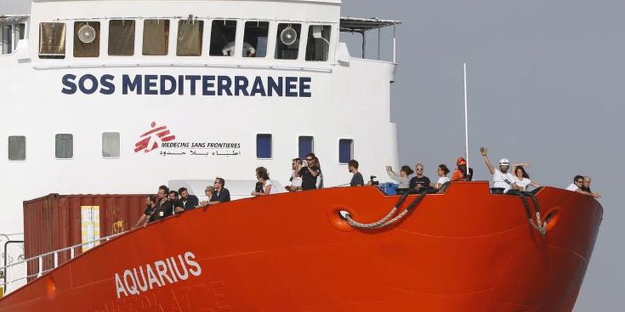 Στο λιμάνι της Βαλέτας οι 58 μετανάστες που μετέφερε το Aquarius