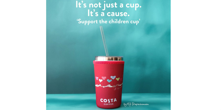 Costa Coffee: Η συνεργασία με την Έφη Παπαϊωάννου για τα παιδιά