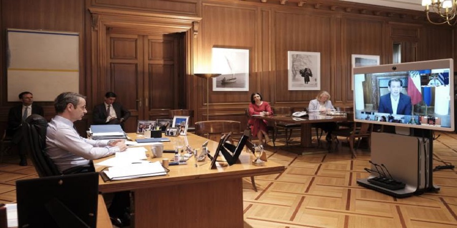 ΕΛΛΑΔΑ: Τηλεδιάσκεψη Μητσοτάκη με ηγέτες χωρών που αντιμετώπισαν με επιτυχία το πρώτο κύμα κορωνοϊού
