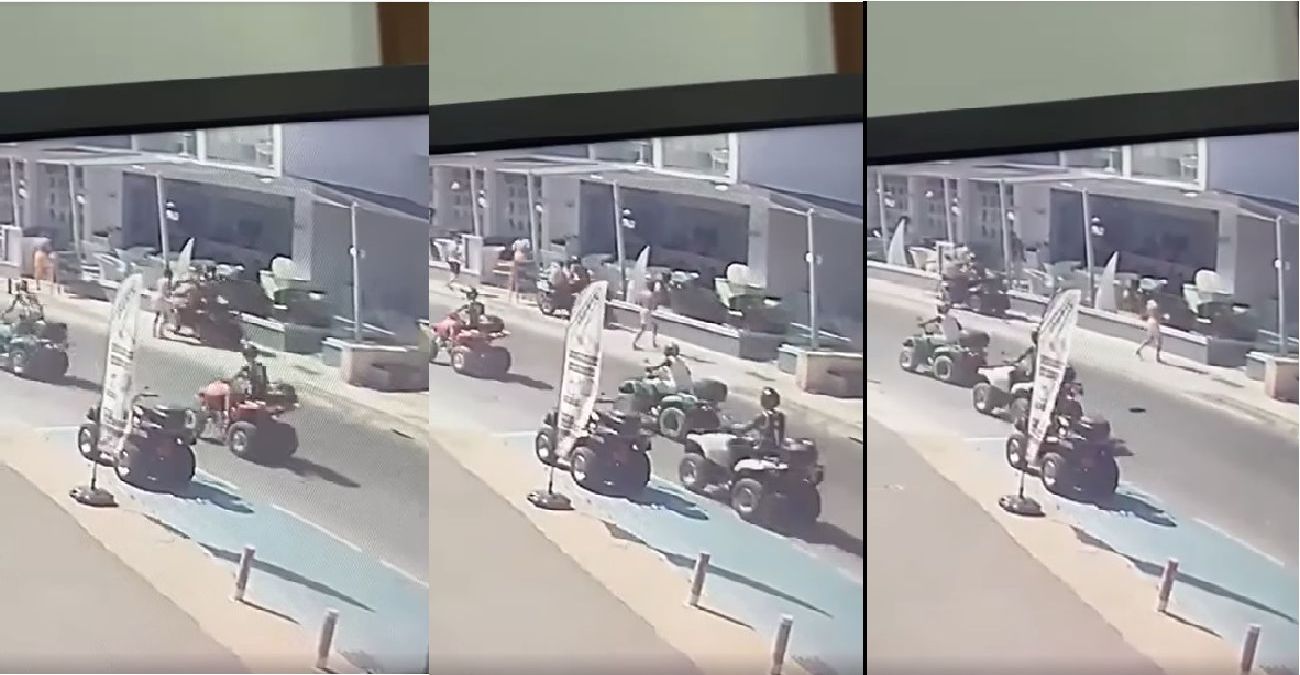 Κίνδυνος θάνατος οι τετράτροχες στην Αγία Νάπα - Τρέχουν σαν τρελοί, χτυπούν πεζούς, συγκρούονται με οχήματα - Δείτε βίντεο