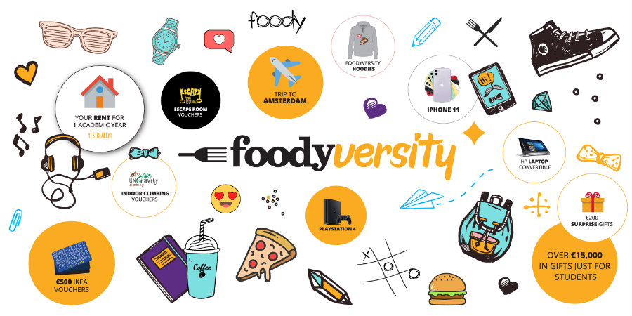 Foodyversity: Είσαι φοιτητής; Χόρτασε με δώρα!