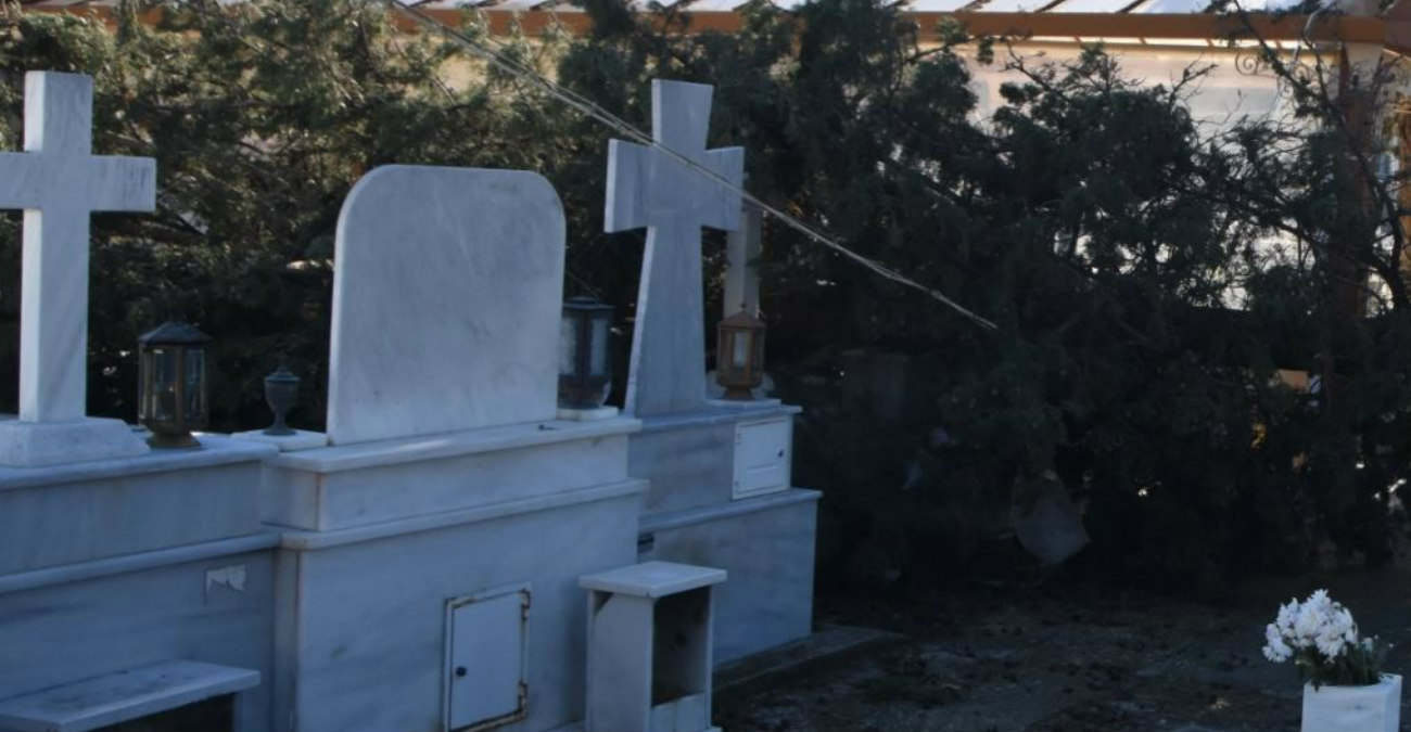 Σοκ στη Θεσσαλονίκη: Μακάβριο οικογενειακό επεισόδιο σε τάφο νεκρού - Άρπαξε μαρμάρινο σταυρό και χτύπησε τη νύφη του στο κεφάλι