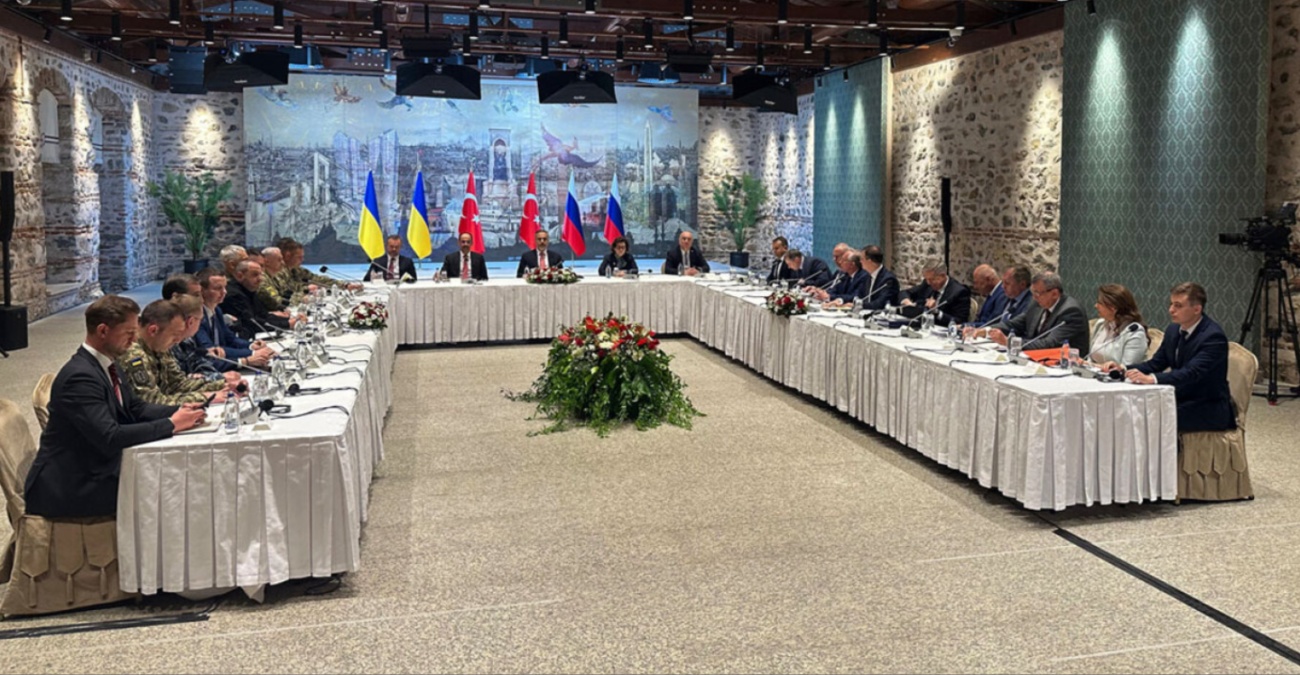 Ρωσία – Ουκρανία: Στις 2 Ιουνίου στην Κωνσταντινούπολη ο δεύτερος γύρος διαπραγματεύσεων