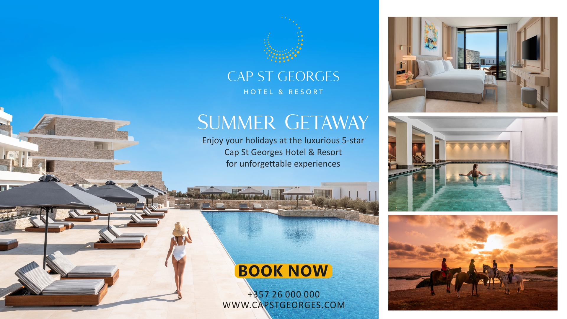 Cap St Georges Hotel & Resort: Αυτό το καλοκαίρι, ζήστε την εμπειρία που σας αξίζει!