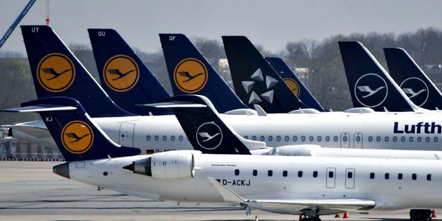 Lufthansa: Πήρε εννέα δισεκατομμύρια ευρώ από τη γερμανική Κυβέρνηση για να μην χρεοκοπήσει