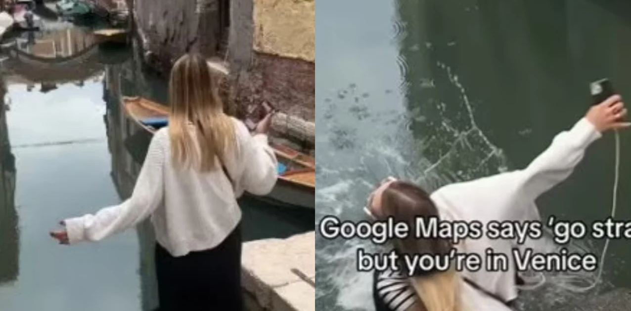 VIDEO: Να γιατί δεν πρέπει να χρησιμοποιείτε το Google Maps στη Βενετία - Μια τουρίστρια που έγινε viral 