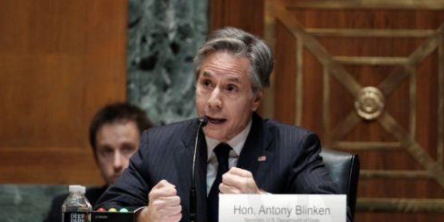 Ο υπουργός Εξωτερικών των ΗΠΑ Άντονι Μπλίνκεν διαγνώστηκε θετικός στον κορωνοϊό