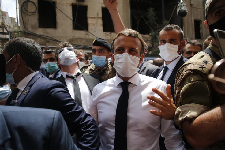 Διεξαγωγή διεθνούς έρευνας για τις εκρήξεις στη Βηρυτό ζητά ο Μακρόν, παγώνουν περιουσιακά στοιχεία
