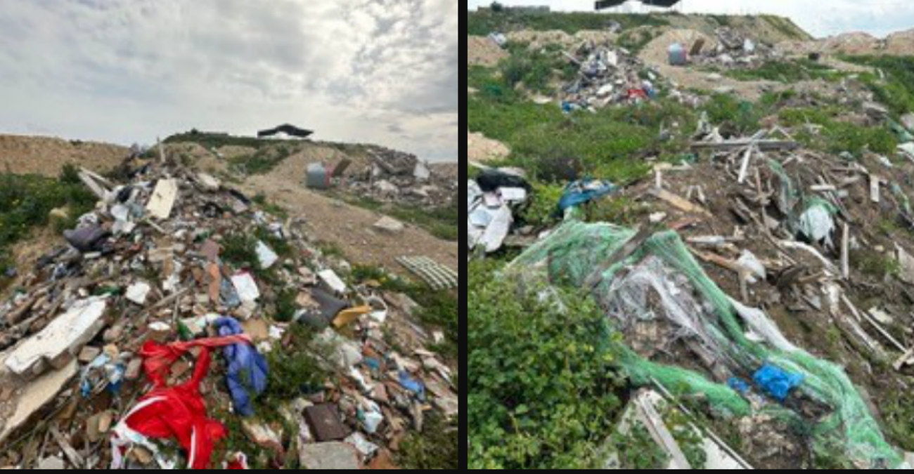 Κίνημα Οικολόγων: Καταγγέλει παράνομη απόρριψη αποβλήτων στο Γέρι - Δείτε φωτογραφίες