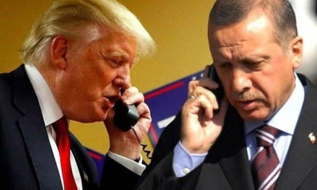 Τηλεφωνική επικοινωνία Τούρκου Προέδρου με Πρόεδρο ΗΠΑ 