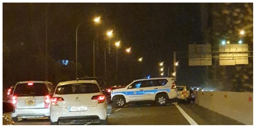 Δόθηκε στην κυκλοφορία ο αυτοκινητόδρομος Λεμεσού - Λευκωσίας μετά τα δυο τροχαία