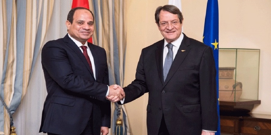 Σε εξέλιξη η τριμερής συνάντηση των ηγετών Κύπρου – Ελλάδας – Αιγύπτου στο Κάιρο