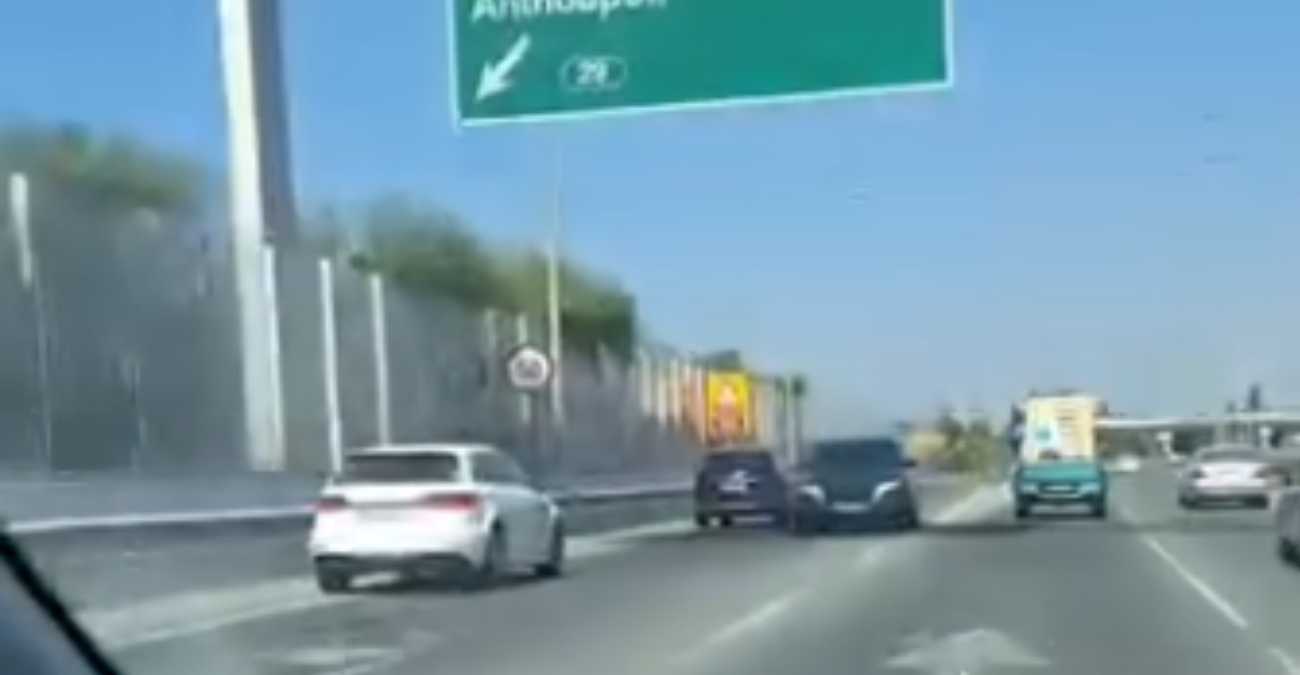 Τρομακτικό βίντεο: Πήρε λάθος έξοδο και οδηγούσε ανάποδα σε αυτοκινητόδρομο της Λεμεσού 