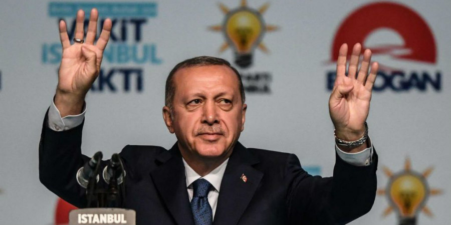 Ερντογάν: Δεν τίθεται θέμα να υποχωρήσουμε στην Αν. Μεσόγειο