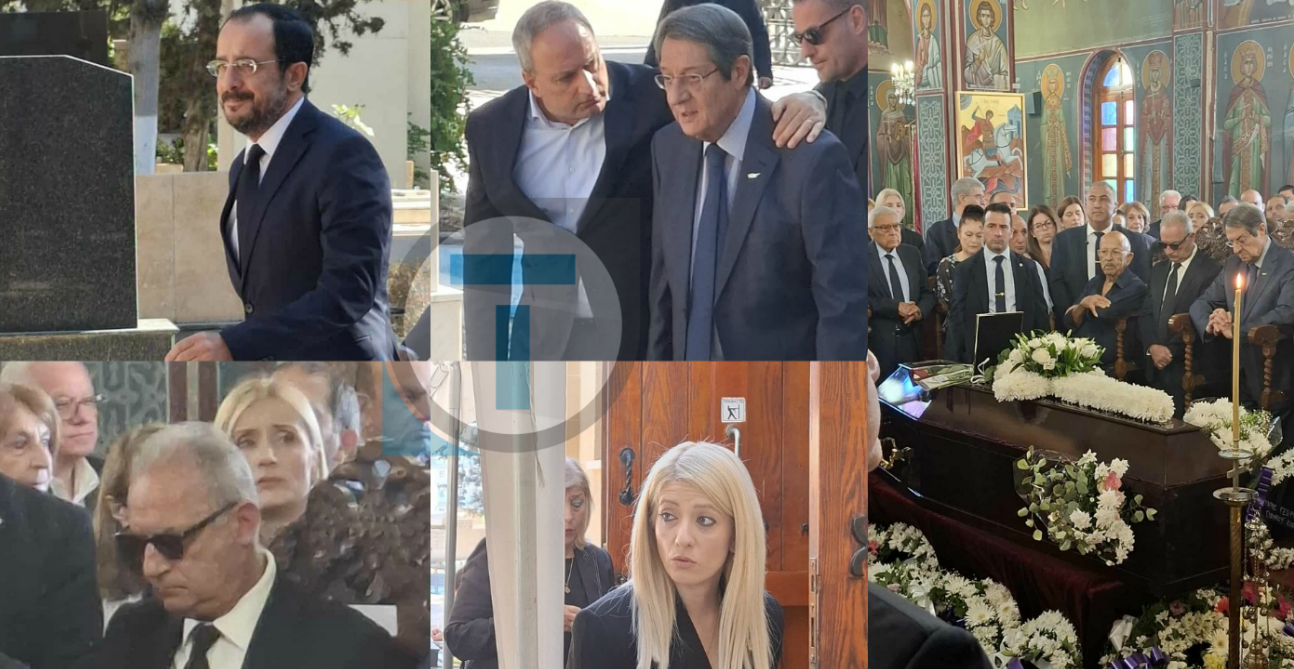 Το ύστατο χαίρε στην Καίτη Κληρίδου - Σε κλίμα οδύνης η κηδεία της