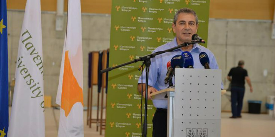 Ανακοινώθηκε ο νέος Πρύτανης του Πανεπιστημίου Κύπρου - ΦΩΤΟΓΡΑΦΙΑ