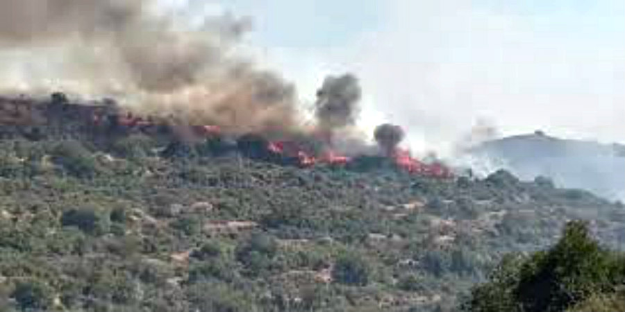 ΛΕΜΕΣΟΣ: Ξέσπασαν δύο πυρκαγιές σε Ύψωνα και Άγιο Αθανάσιο - Στην μάχη και εναέρια μέσα 