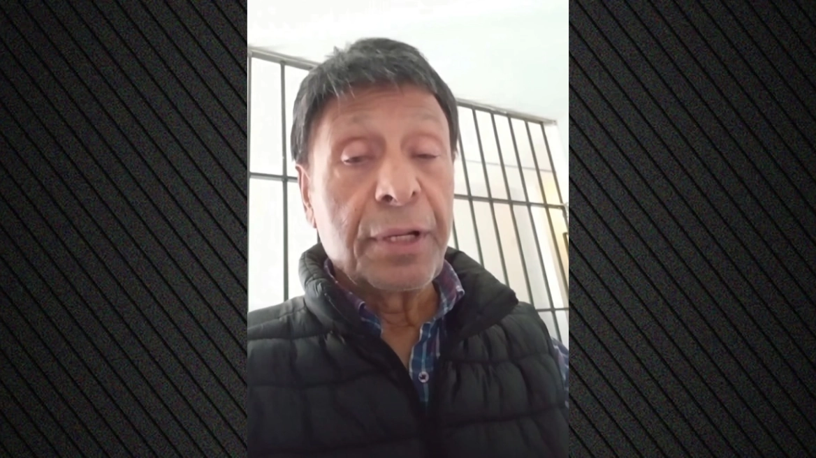 Ο Βασίλης Παϊτέρης ανέβασε βίντεο μέσα από το κρατητήριο: «Δε χρωστάω σε κανέναν, δεν έχω να δώσω λόγο σε κανέναν»