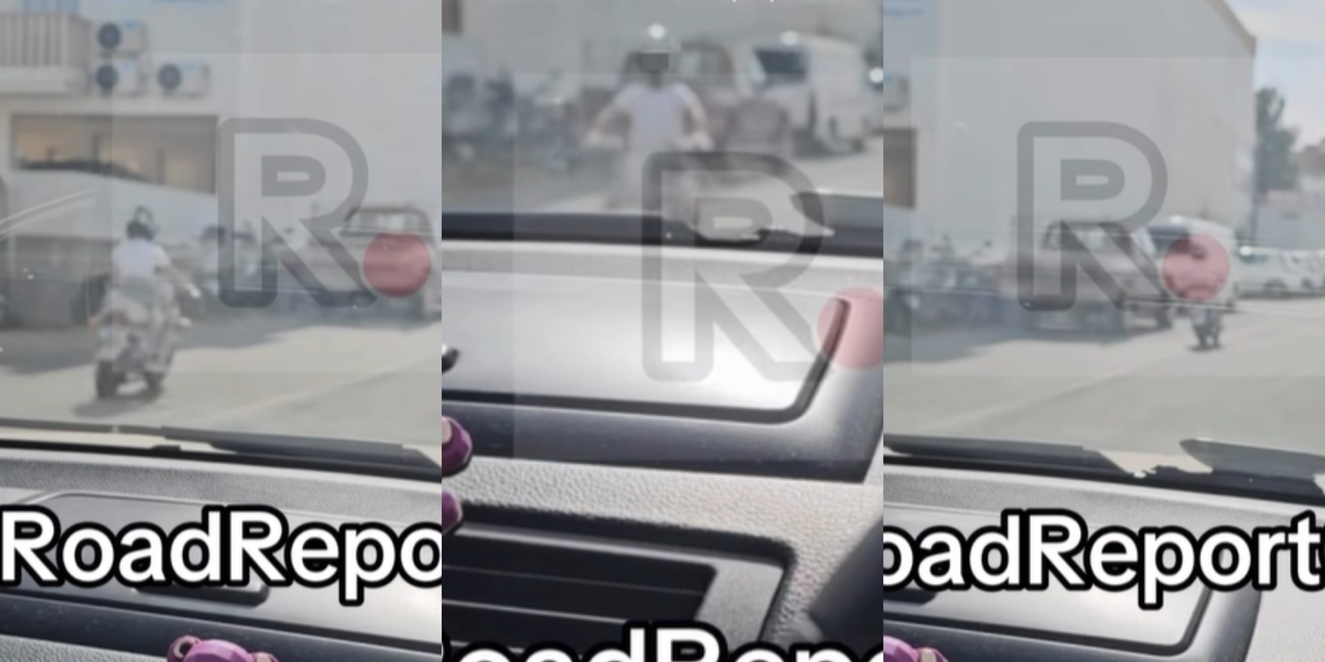 VIDEO - Σοκ στο Παραλίμνι: Μικρό παιδί οδηγούσε μοτοσικλέτα μόνο του σε δρόμο με κίνηση