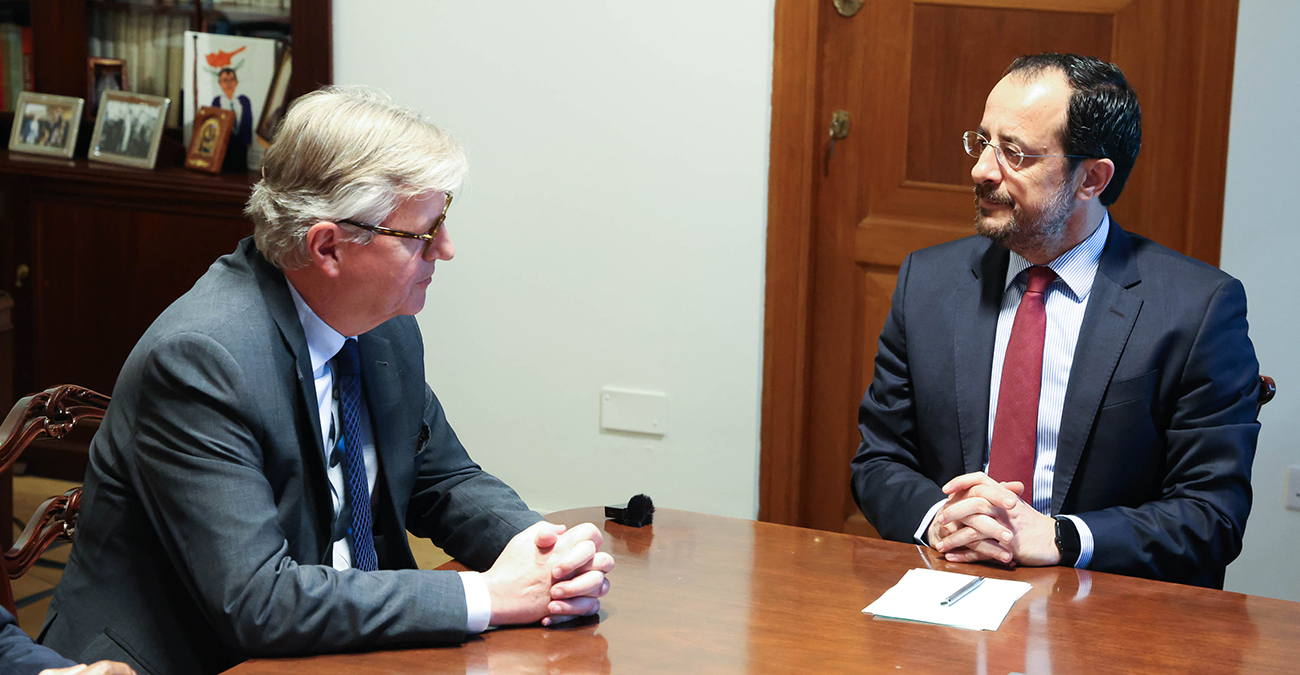 ΠτΔ σε Λακρουά - «Χρειαζόμαστε ευνοϊκό περιβάλλον για να επαναρχίσουν οι διαπραγματεύσεις για το Κυπριακό»