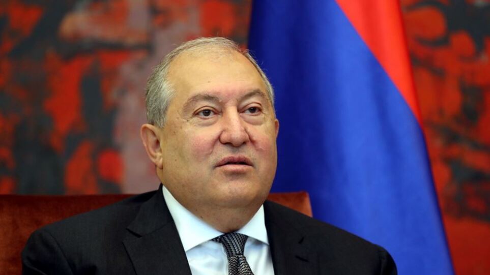 Aνακοίνωσε την παραίτησή του ο πρόεδρος της Αρμενίας Αρμέν Σαρκισιάν