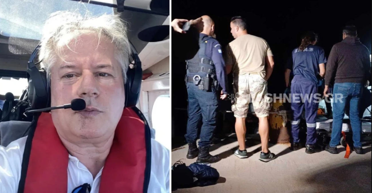 Χανιά: Θρήνος για τους δύο επιβαίνοντες του μοιραίου αεροσκάφους