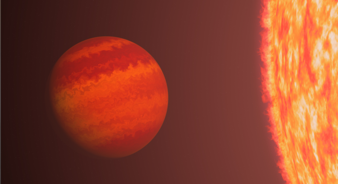 Ανακαλύφθηκε σπάνιος εξωπλανήτης που διατηρεί ατμόσφαιρα παρά την αμείλικτη ακτινοβολία του κοντινού άστρου