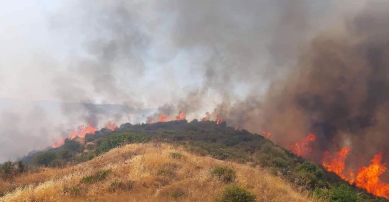 Σε κλοιό καύσωνα η Κύπρος – «Κόκκινος συναγερμός» για πυρκαγιές