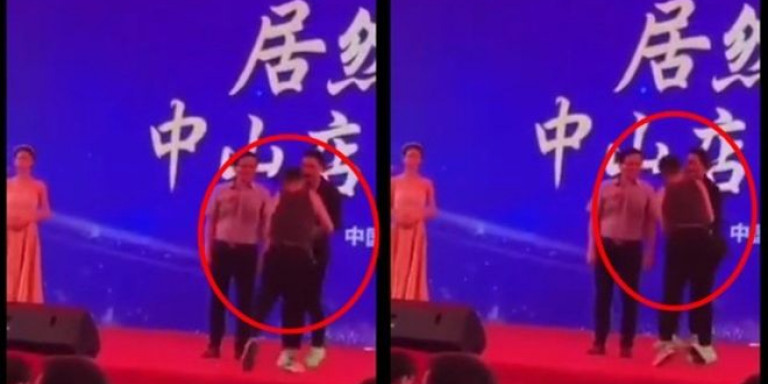 Σοκαριστικό βίντεο - Ανδρας επιτίθεται με μαχαίρι σε βάρος ηθοποιού στην Κίνα
