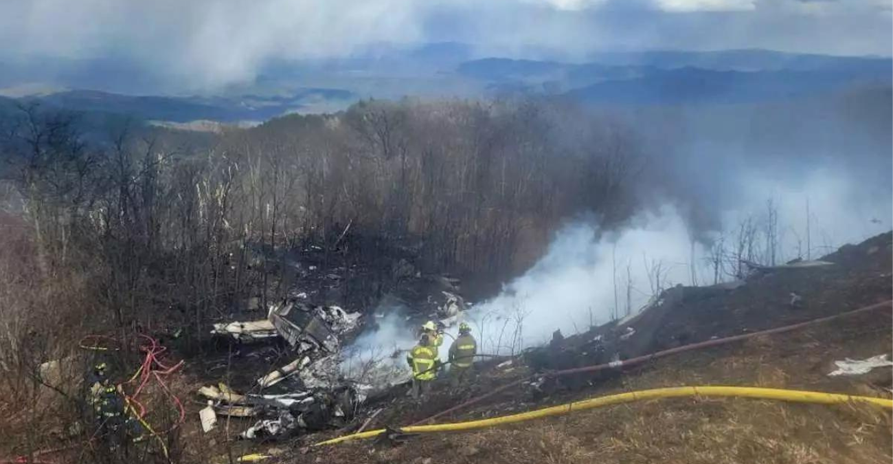 Πέντε νεκροί, ανάμεσά τους και 1 παιδί σε συντριβή αεροσκάφους στη Βιρτζίνια των ΗΠΑ