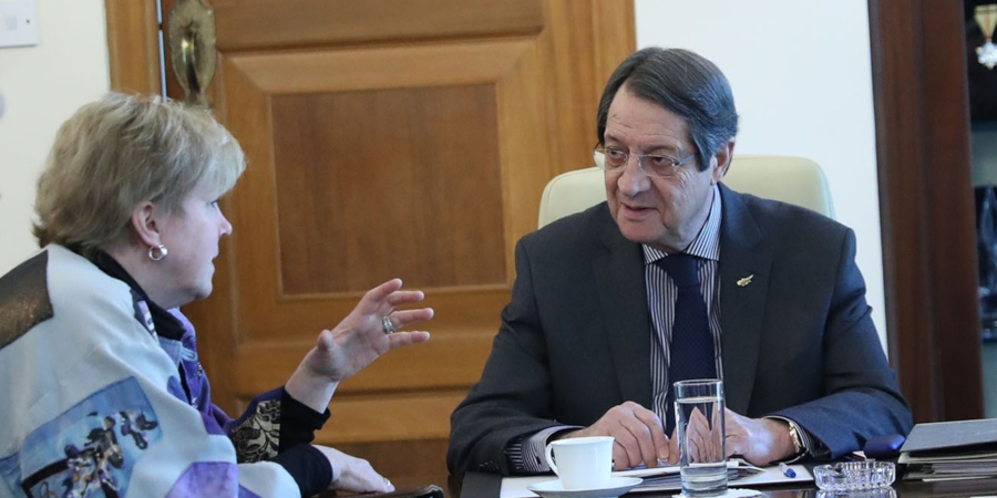 Ολοκληρώθηκε η συνάντηση Προέδρου Αναστασιάδη – Τζειν Χολ Λουτ 