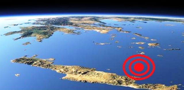 ΚΡΗΤΗ: Σεισμός μεγέθους 4,5 βαθμών της κλίμακας ρίχτερ ταρακούνησε το νησί