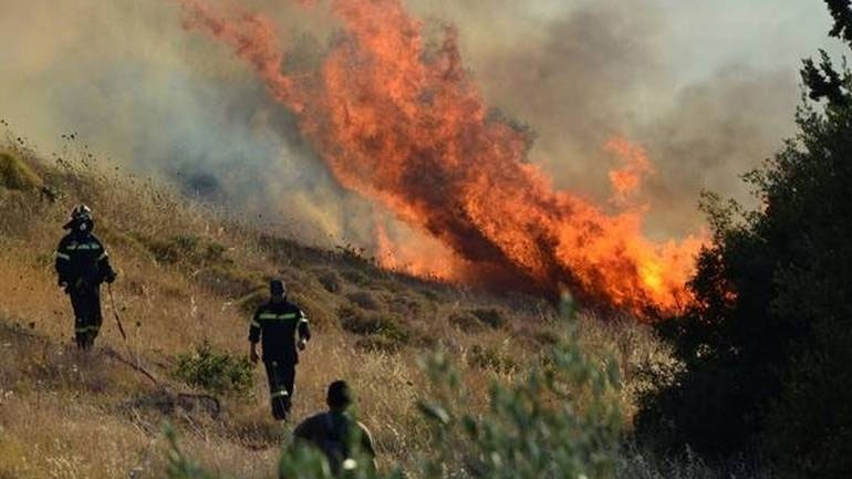ΕΠΑΡΧΙΑ ΛΕΥΚΩΣΙΑΣ: Υπό έλεγχο δασική πυρκαγιά 