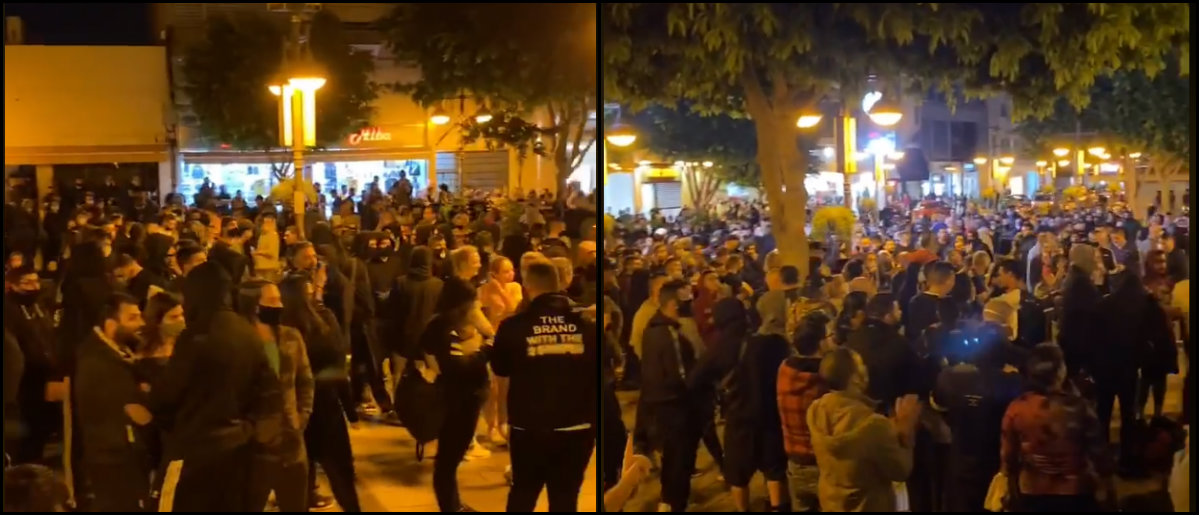 Μαζική παρουσία πολιτών στη Λεμεσό – Διαμαρτύρονται φωνάζοντας συνθήματα για τα νέα μέτρα - ΒΙΝΤΕΟ