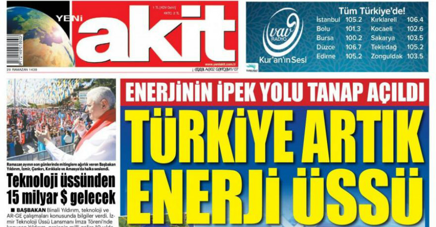 Τουρκική εφημερίδα: Η Τουρκία συμφώνησε με αμερικανική εταιρεία για γεωτρήσεις στη Μεσόγειο