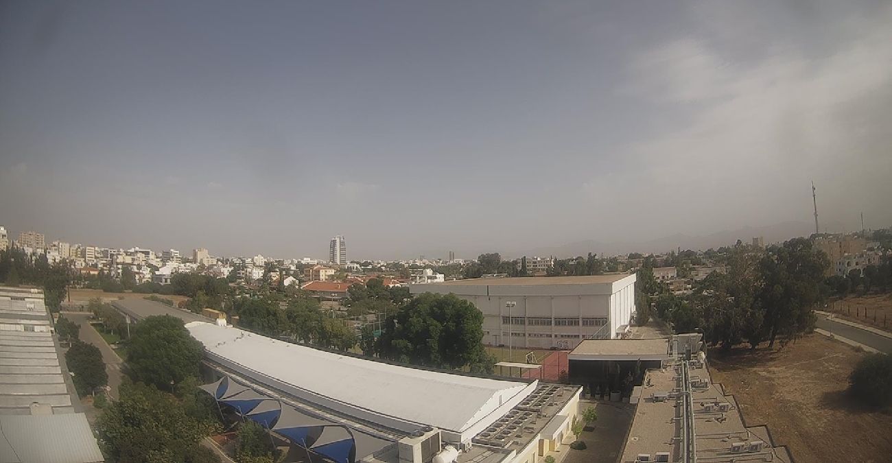 Αρνητικό ρεκόρ σκόνης: Τον Μάιο καταγράφηκαν τα υψηλότερα επίπεδα σκόνης των τελευταίων πέντε χρόνων στην Κύπρο