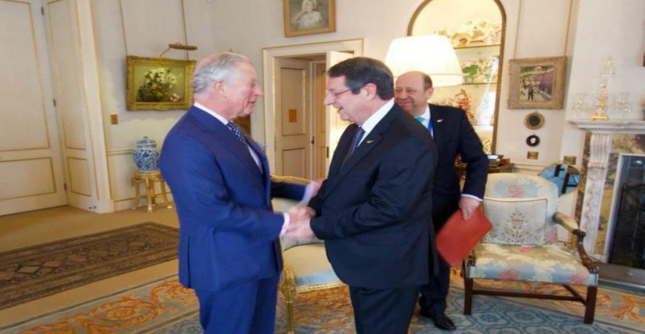 Πάει Αγγλία ο Πρόεδρος – Θα συναντηθεί με τον Βασιλιά Κάρολο και θα παραστεί σε Gala Dinner για τα 60χρονα της Κυπριακής Δημοκρατίας