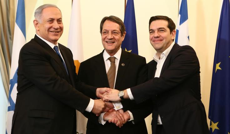 Ενέργεια, γεωπολιτικά και νέες τεχνολογίες στο επίκεντρο της 4ης Τριμερούς Συνόδου Κύπρου–Ελλάδας–Ισραήλ 