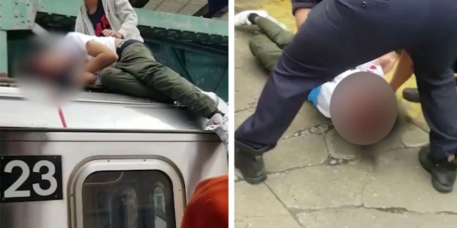 Νεαρός έκανε… σερφ πάνω σε βαγόνι τρένου στη Νέα Υόρκη και χτύπησε σοβαρά στο κεφάλι