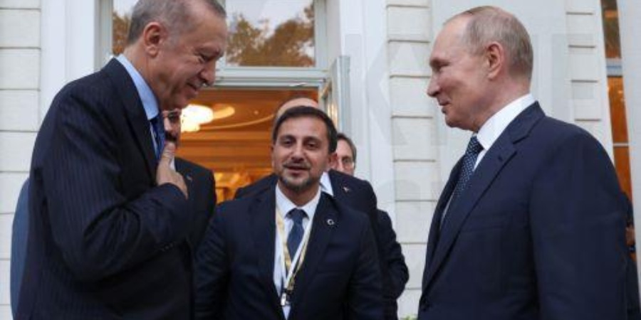 Βούληση για περαιτέρω ανάπτυξη των ρωσοτουρκικών σχέσεων εξέφρασαν Πούτιν - Ερντογάν στο Σότσι