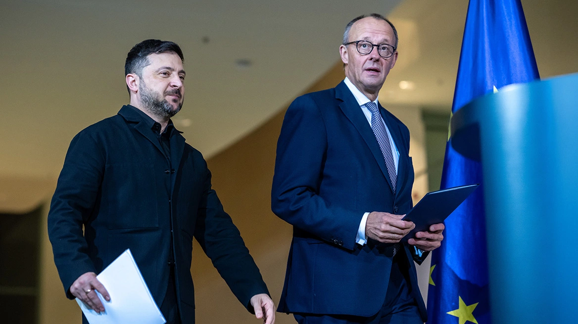 Μερτς και Ζελένσκι βλέπουν πρόοδο στο Ουκρανικό: «Επώδυνες» οι συνομιλίες για το εδαφικό, πιέζουν για το Ντονμπάς οι Αμερικανοί