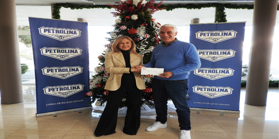 Η Πετρολίνα εκπληρώνει ευχές και όνειρα παιδιών και νέων €10.000 για στήριξη του Συνδέσμου «Ένα Όνειρο Μια Ευχή»
