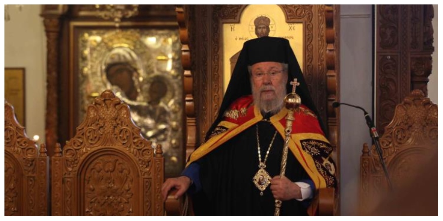 Επέστρεψε από τις ΗΠΑ ο Αρχιεπίσκοπος Κύπρου Χρυσόστομος