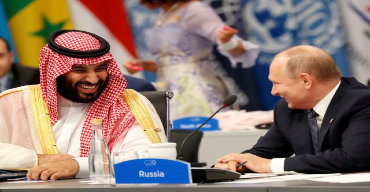 Ρωσία-Σαουδική Αραβία: Πούτιν και Μοχάμεντ Μπιν Σαλμάν συζήτησαν για μείωση της παραγωγής πετρελαίου
