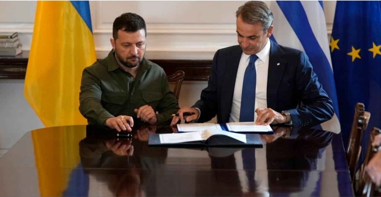 Στην Αθήνα ο Ζελένσκι εντός Νοεμβρίου - Θα συναντηθεί με τον Κυριάκο Μητσοτάκη