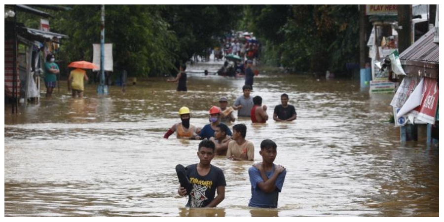 Ο τυφώνας Βάμκο έπληξε τις Φιλιππίνες βυθίζοντας κάτω από το νερό συνοικίες της Μανίλα